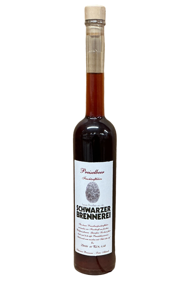 Preiselbeer Fruchtsaftlikör